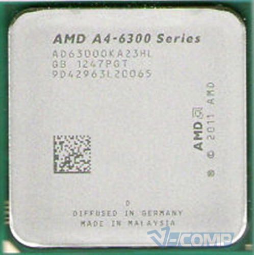 Процессор AMD A4-6300 Richland, Tray (AD6300OKA23HL) - купить